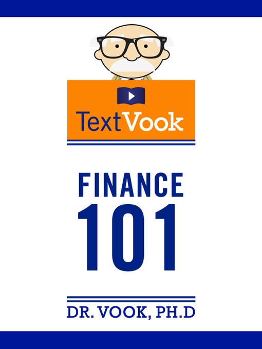 Title details for Finance 101 by Dr. Vook Ph.D - Available